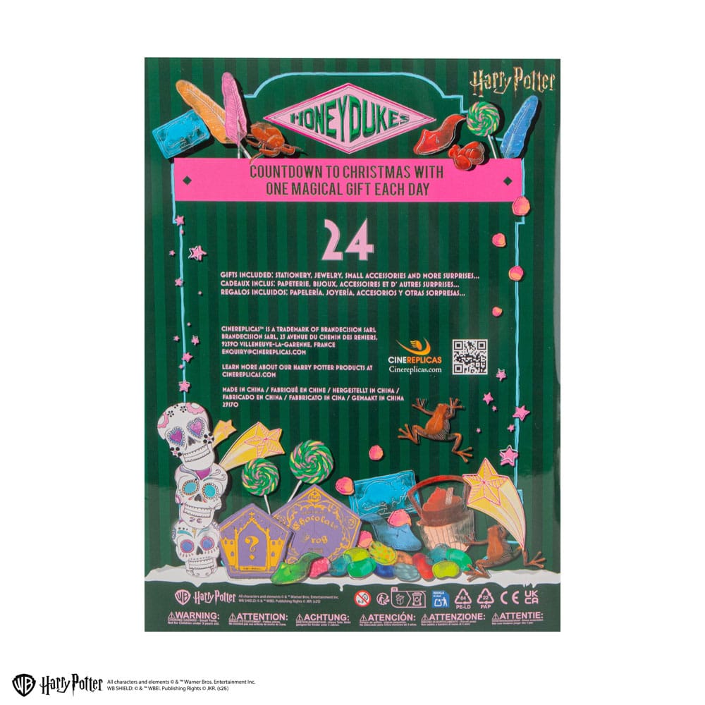 Harry Potter Advent Calendar Honeydukes 2025 4895205620605