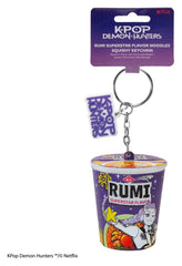 KPop Demon Hunters Squishy Keychain Rumi Superstar Flavor Noodles 4895205625259