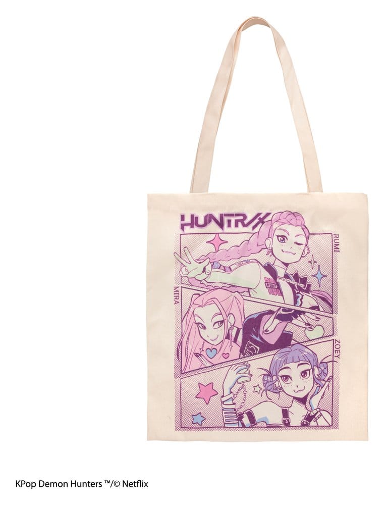 KPop Demon Hunters Tote Bag A battle for the fans 4895205625556