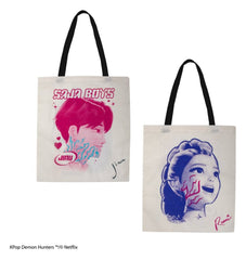 KPop Demon Hunters Tote Bag Rumi & Jinu 4895205625563