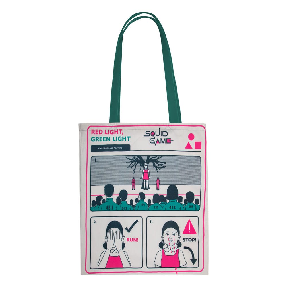 Squid Game Tote Bag Young-hee Blue Print 4895205619753