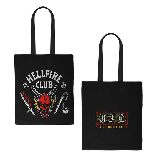 Stranger Things Tote Bag Hellfire Club 4895205617926