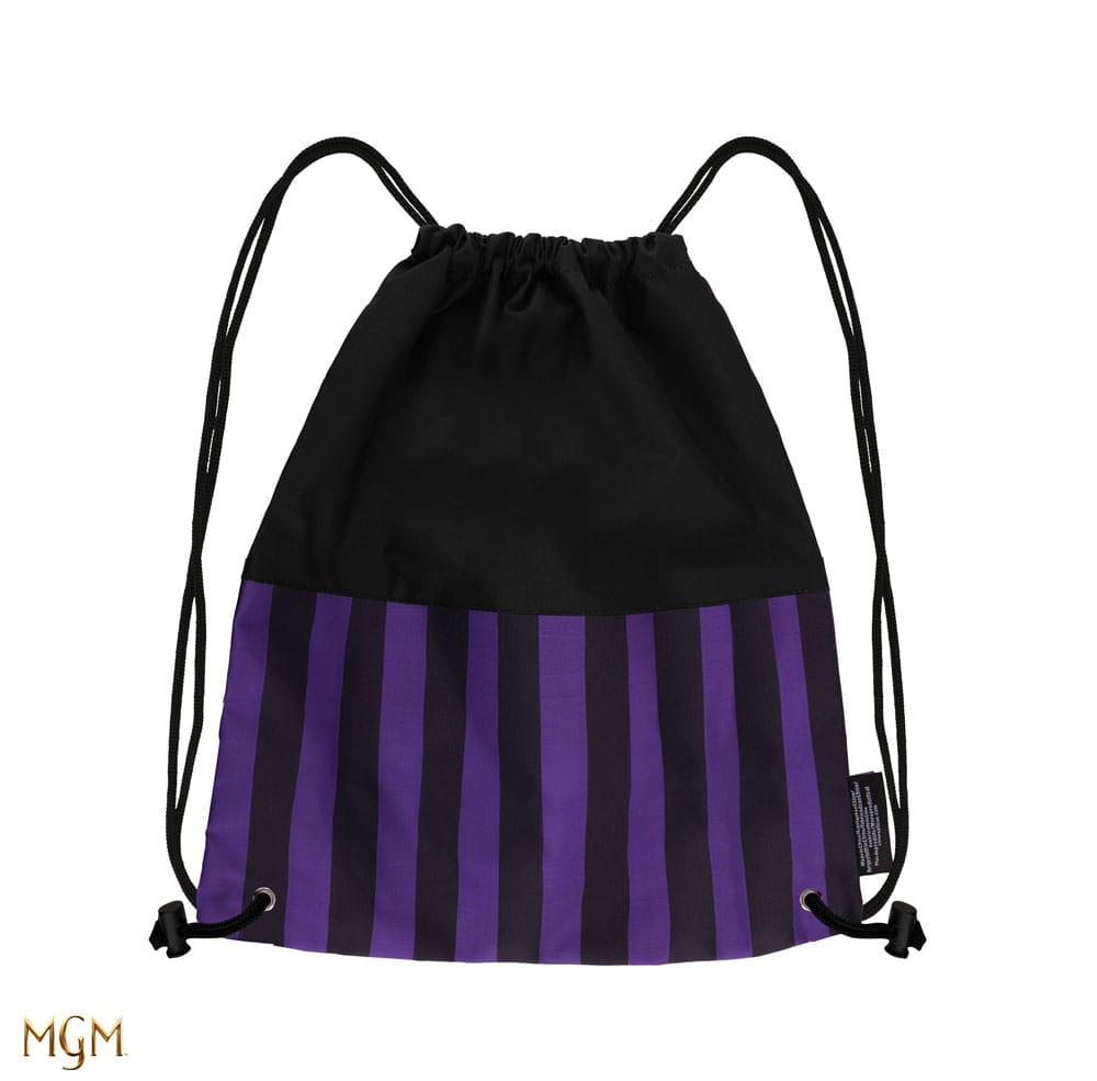 Wednesday Drawstring Bag Nevermore Academy Purple 4895205613225