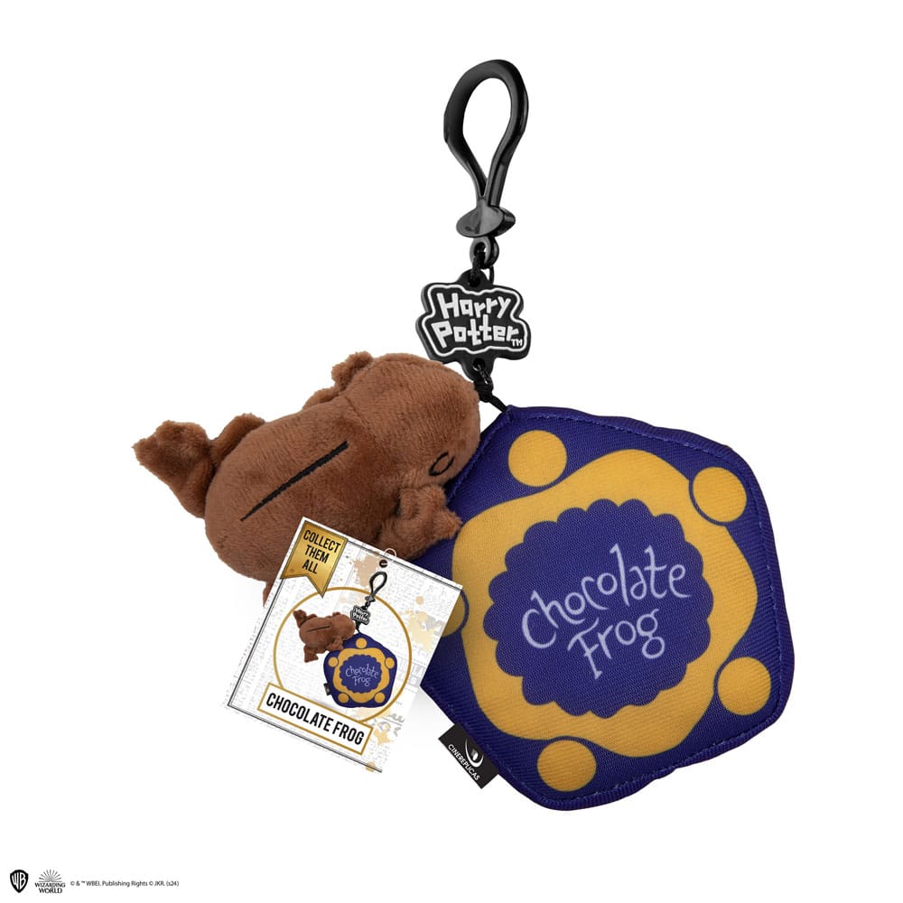 Harry Potter Plush Keychain Chocolate Frog 8 cm 4895205616653