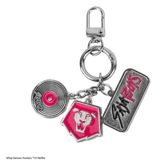 KPop Demon Hunters Charm Keychain Saja Boys 4895205625617