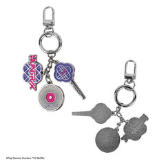 KPop Demon Hunters Charm Keychain HUNTR/X 4895205625624