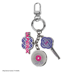 KPop Demon Hunters Charm Keychain HUNTR/X 4895205625624