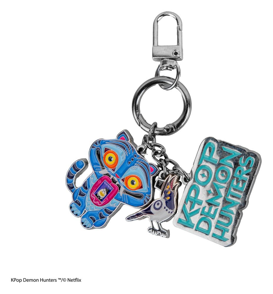 KPop Demon Hunters Charm Keyring Derpy & Sussie 4895205625631