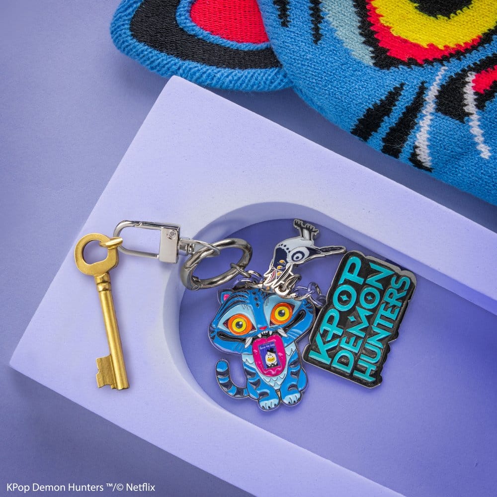 KPop Demon Hunters Charm Keyring Derpy & Sussie 4895205625631