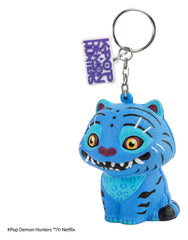 KPop Demon Hunters Squishy Keychain Derpy Tiger 4895205626256
