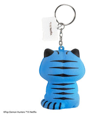 KPop Demon Hunters Squishy Keychain Derpy Tiger 4895205626256