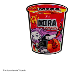 KPop Demon Hunters Pin Mira Spice Queen Noodles 4895205625389