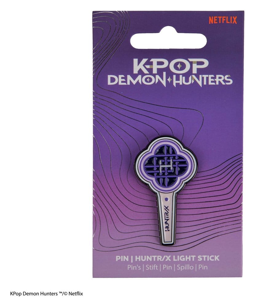 KPop Demon Hunters Pin HUNTR/X Light Stick 4895205625488