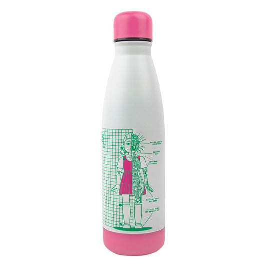 Squid Game Thermo Water Bottle Young-hee Blue & White Print 4895205619821