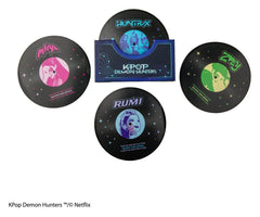 KPop Demon Hunters Set of 4 Coasters Hunters & Demons Soundtrack 4895205624887
