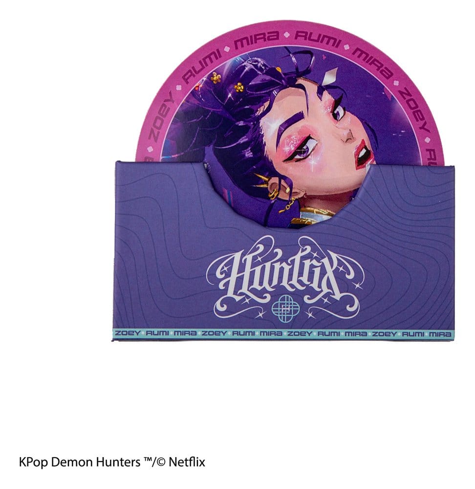 KPop Demon Hunters Set of 4 Coasters HUNTR/X 4895205624894