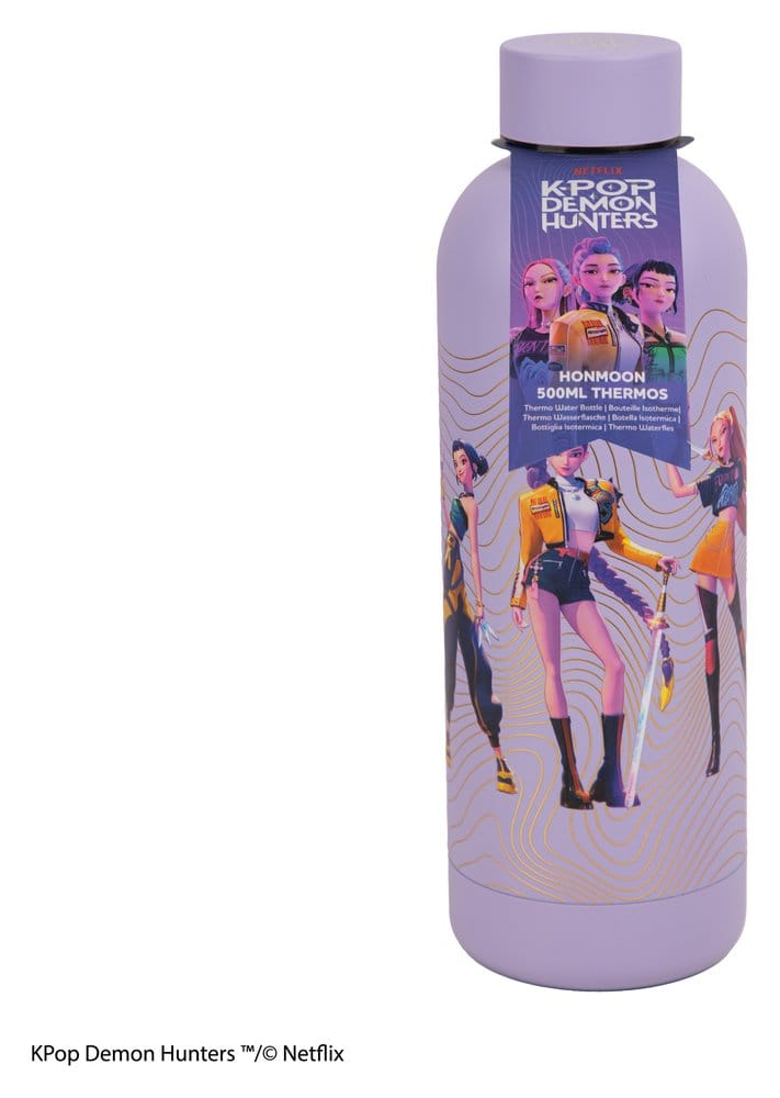 KPop Demon Hunters Water Bottle Honmoon 4895205625778