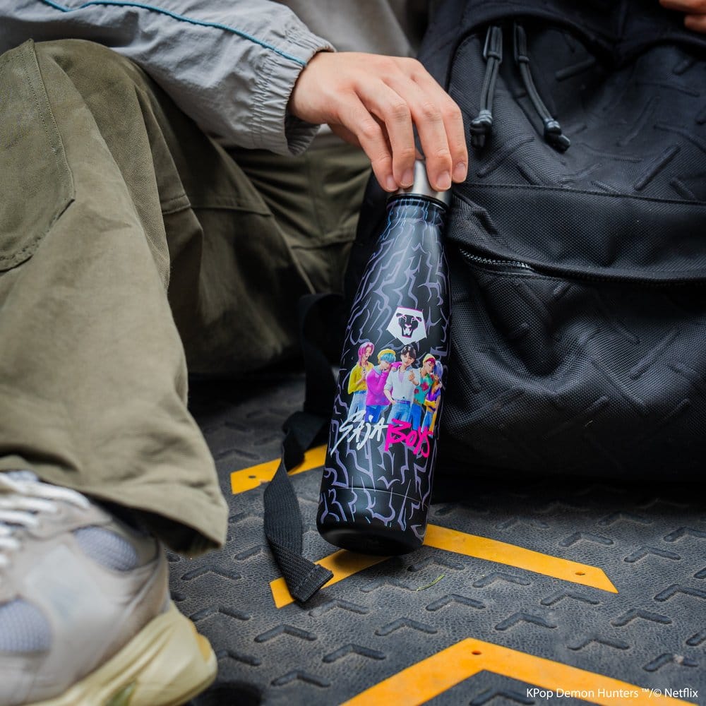 KPop Demon Hunters Water Bottle Saja Boys 4895205625815