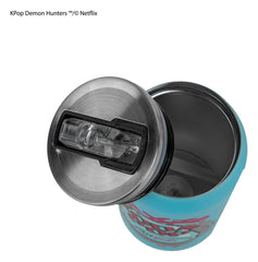 KPop Demon Hunters Thermal Straw Mug Soda Pop Can 4895205625822