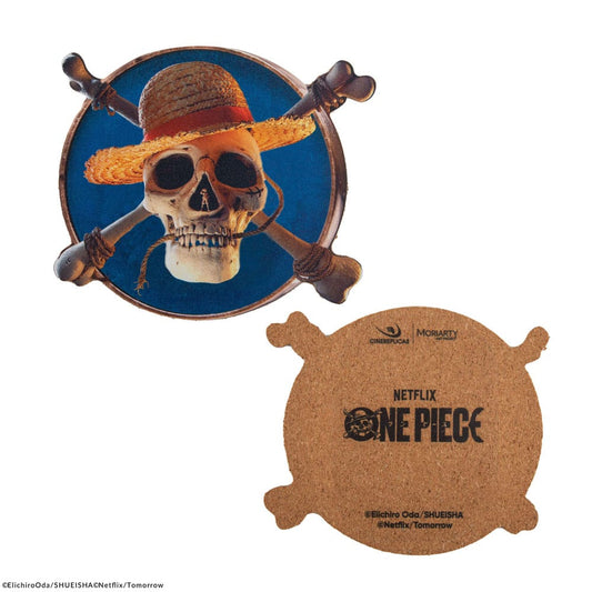 One Piece Coaster 4-Pack Characters #1 4895205618749