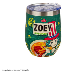 KPop Demon Hunters Travel Mug Zoey Hamburger 4895205625921