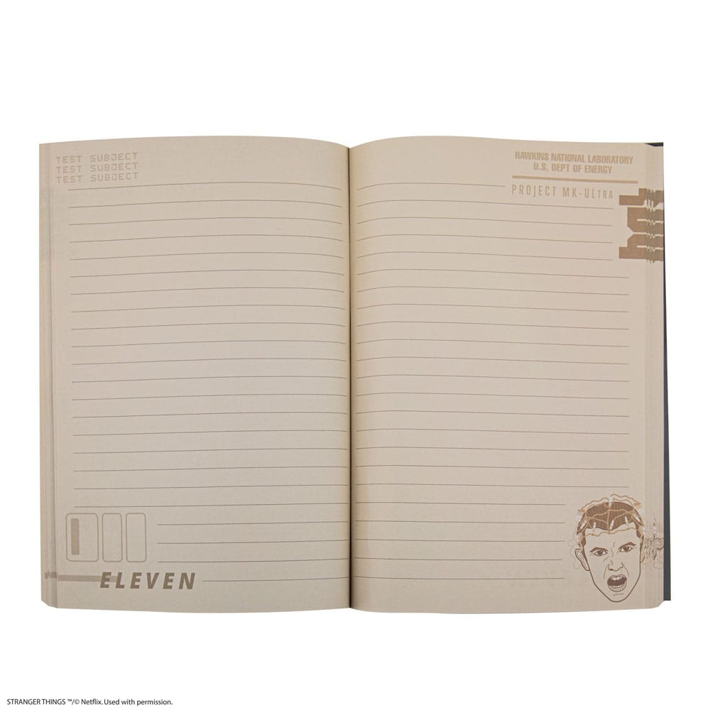 Stranger Things Notebook Eleven 4895205617490