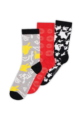 Pokemon Socks 3-Pack Crew 39-42 8718526180060