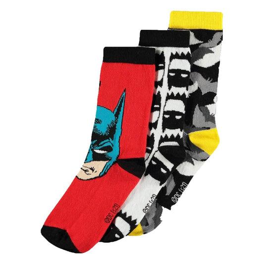 DC Comics Socks 3-Pack Batman 39-42 8718526132861