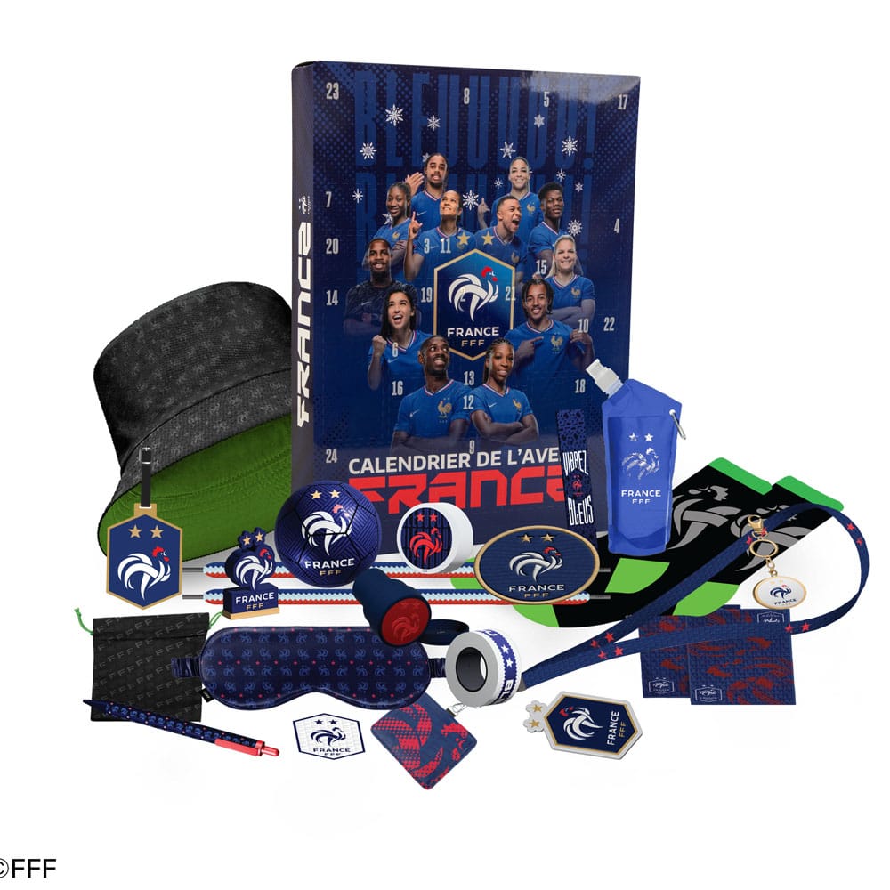 Französische Fußballföderation Adventskalender 2025French Football Federation Advent Calendar 2025Fédération Française de Football calendrier de l'avent 2025Federación Francesa de Fútbol föderation Calendario de adviento 2025 4895205620254