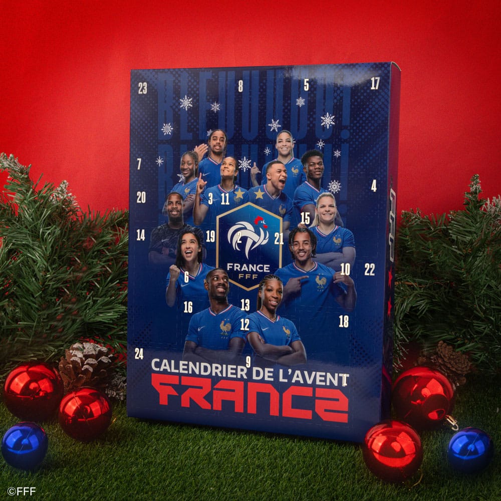 Französische Fußballföderation Adventskalender 2025French Football Federation Advent Calendar 2025Fédération Française de Football calendrier de l'avent 2025Federación Francesa de Fútbol föderation Calendario de adviento 2025 4895205620254