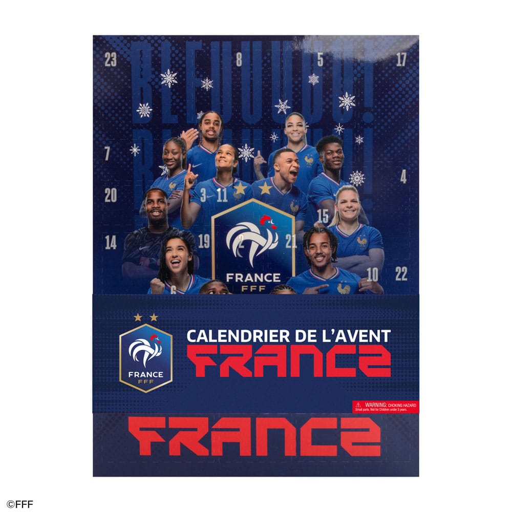 Französische Fußballföderation Adventskalender 2025French Football Federation Advent Calendar 2025Fédération Française de Football calendrier de l'avent 2025Federación Francesa de Fútbol föderation Calendario de adviento 2025 4895205620254