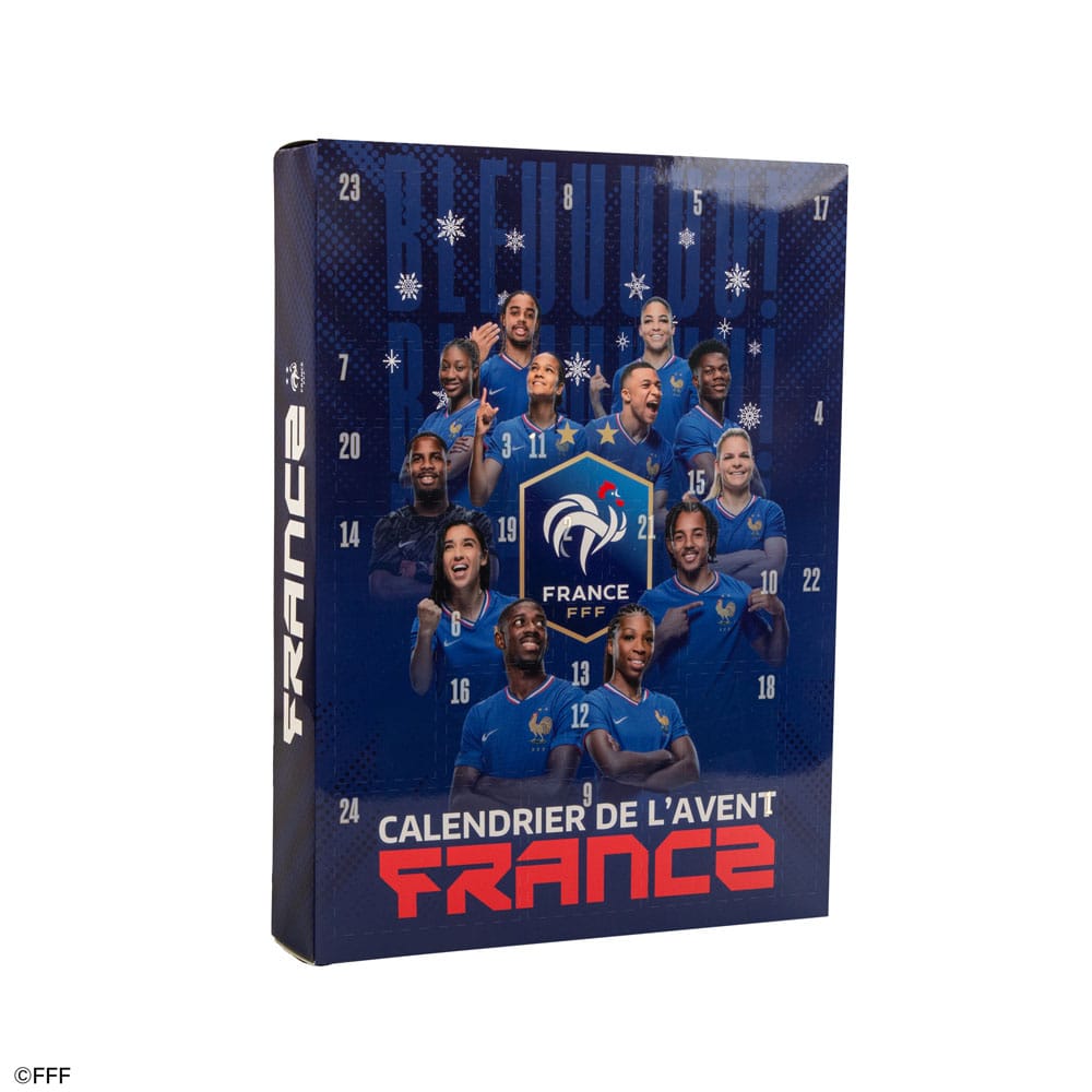 Französische Fußballföderation Adventskalender 2025French Football Federation Advent Calendar 2025Fédération Française de Football calendrier de l'avent 2025Federación Francesa de Fútbol föderation Calendario de adviento 2025 4895205620254