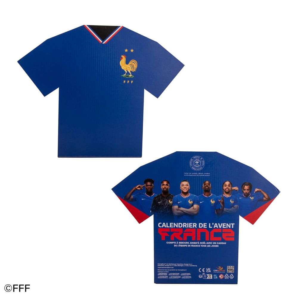 Französische Fußballföderation Adventskalender Deluxe 2025French Football Federation Advent Calendar Deluxe 2025Fédération Française de Football calendrier de l'avent Deluxe 2025Federación Francesa de Fútbol föderation Calendario de adviento Deluxe 2025 4895205620261
