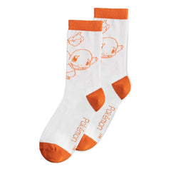 Pokemon Socks 3-Pack Charmander, Bulbasaur, Squirtle 43-46 8718526170825