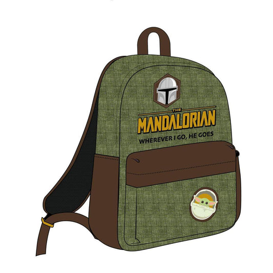 Star Wars The Mandalorian Backpack Wherever I Go 8445484023084