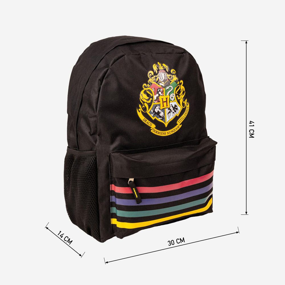 Harry Potter Backpack Hogwarts Black 8445484252392