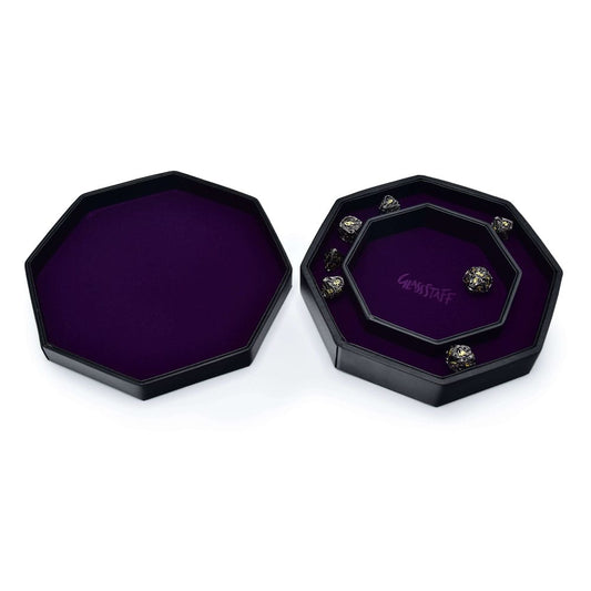CritStones Arena Dice Tray Purple Dragon 8721008309095