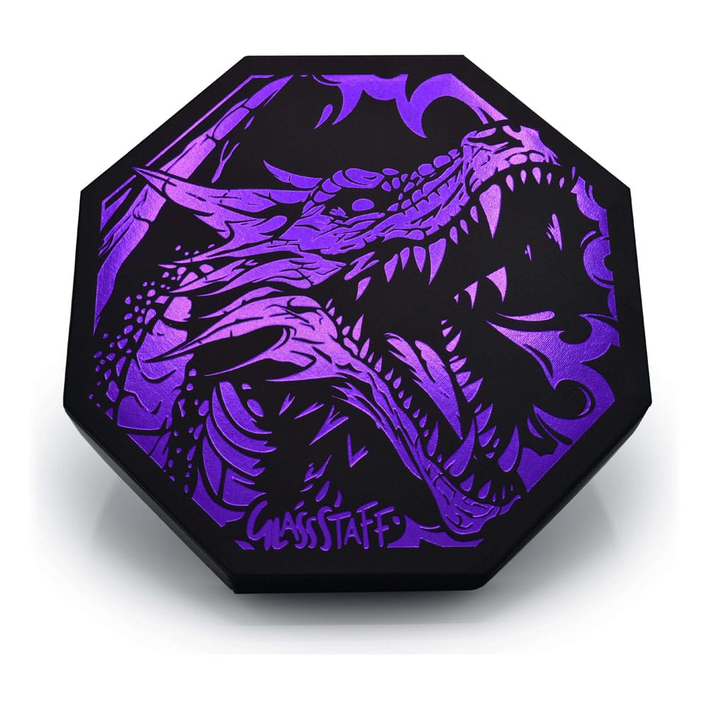 CritStones Arena Dice Tray Purple Dragon 8721008309095