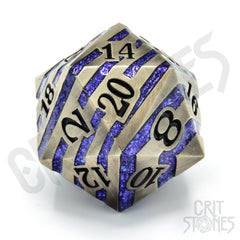 CritStones metal Dice D20 Engraved Elder 3 cm 8721008309408