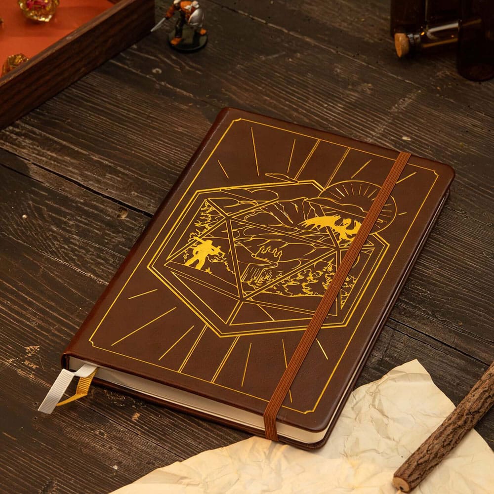 Dungeons & Dragons RPG Journal 5e Brown 8720726467490