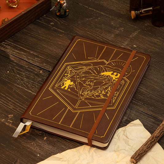 Dungeons & Dragons RPG Journal 5e Brown 8720726467490