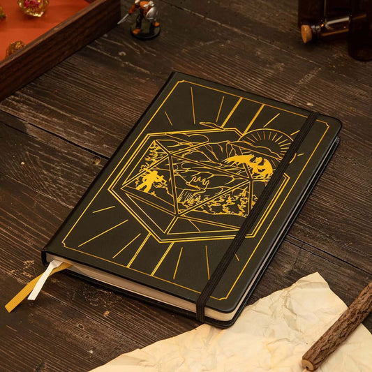 Dungeons & Dragons RPG Journal 5e Black 8720726467568
