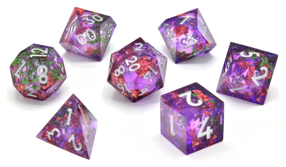 CritStones Liquid Core Dice Set Herbalist's Dream (7) 8721117600397