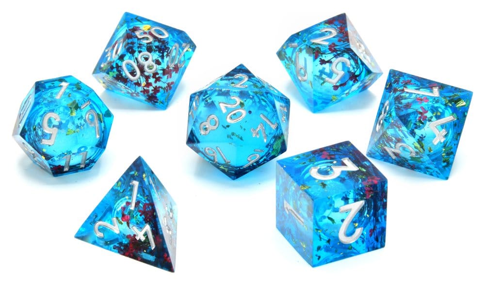 CritStones Liquid Core Dice Set Mermaid's Maelstrom (7) 8721117600427