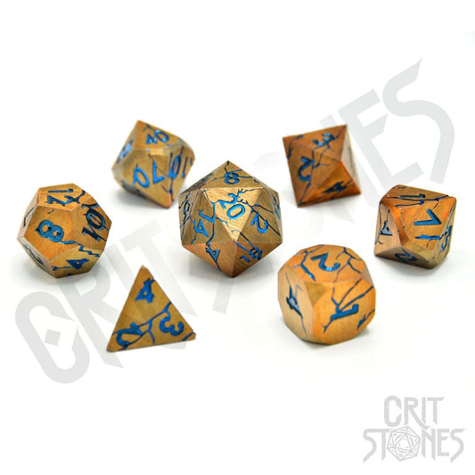 CritStones Metal Dice Set Sundered Spells (7) 8721117600496