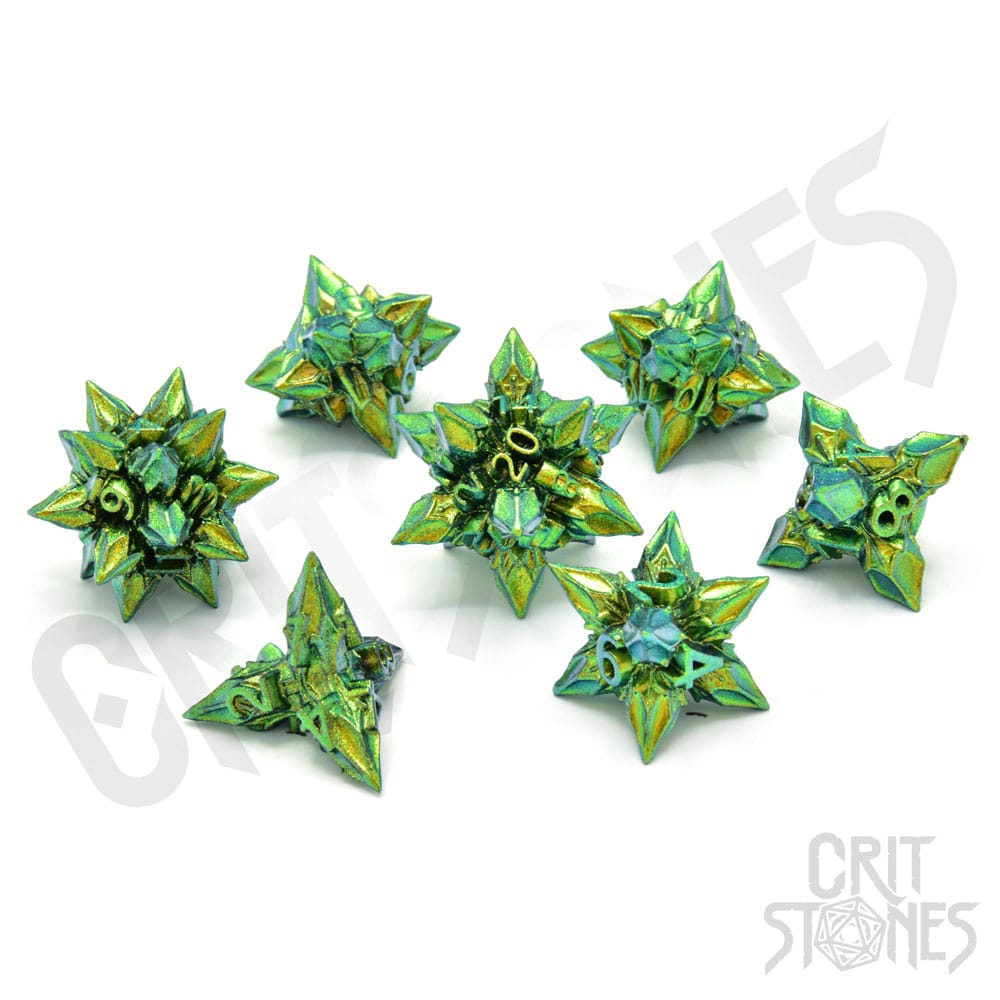 CritStones Metal Dice Set Unholy Bane (7) 8721117601561