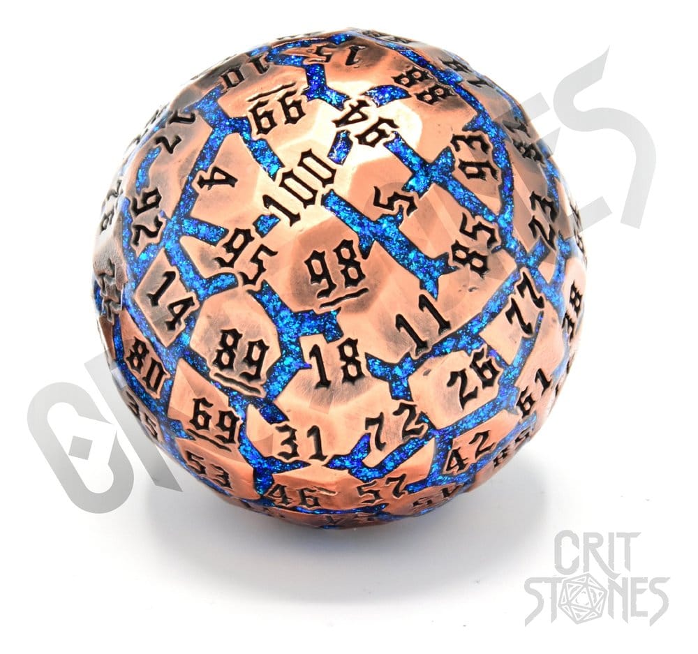 CritStones Metal Dice D100 Hextech Orb  8721117601639