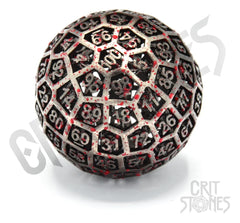 CritStones Hollow Metal Dice D100 Centigrave 8721117602254