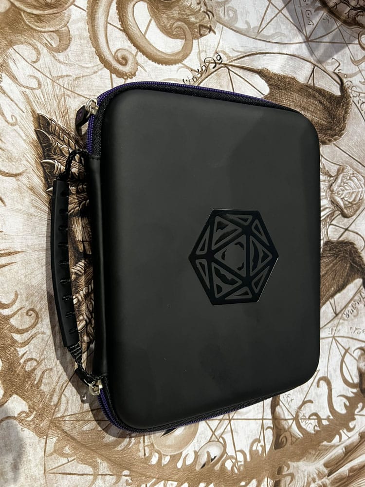 CritStones Dice Case Arcanum Purple 8721117603206
