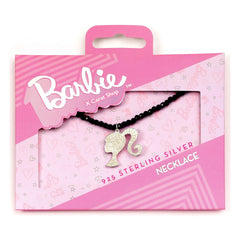 Barbie Pendant & Necklace Silhouette on Black 5055583455940